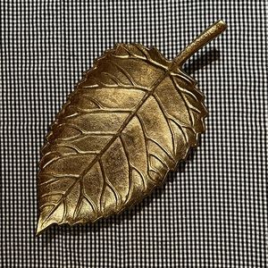 Metal Gold Leaf Tray